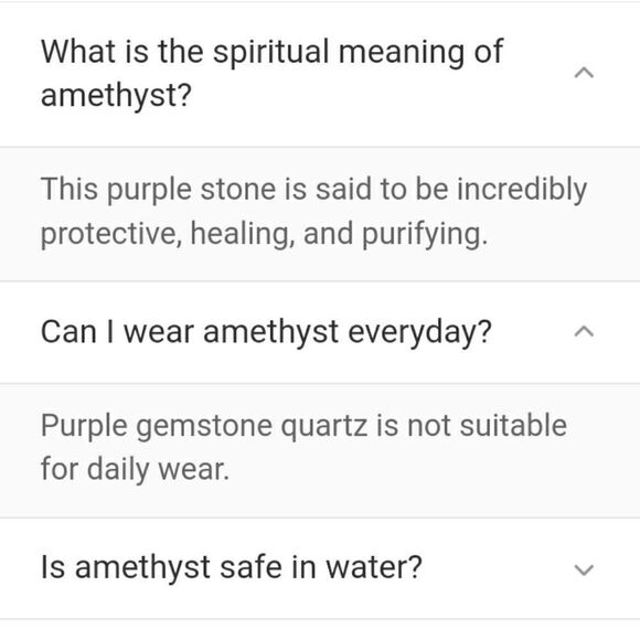 Amethyst Tumble stone  sealed in package not touched - Picture 5 of 6